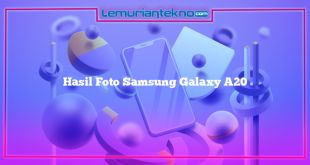 Hasil Foto Samsung Galaxy A20